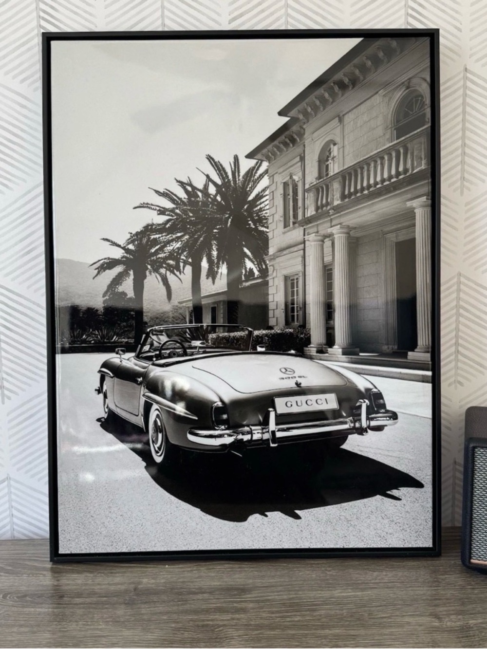 Luxury Car B&W Wall Art